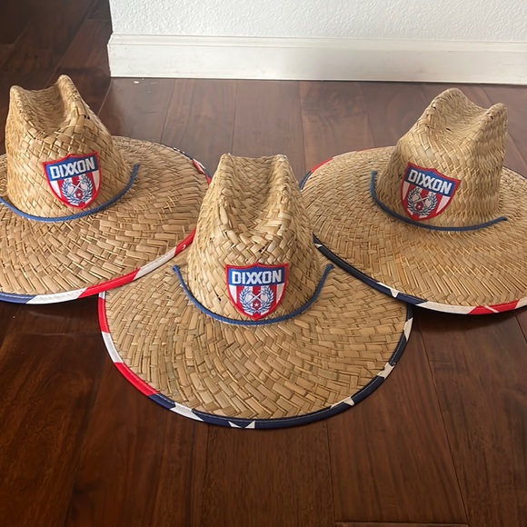 Dixxon flannel American flag print sun hat - Picture 1 of 4